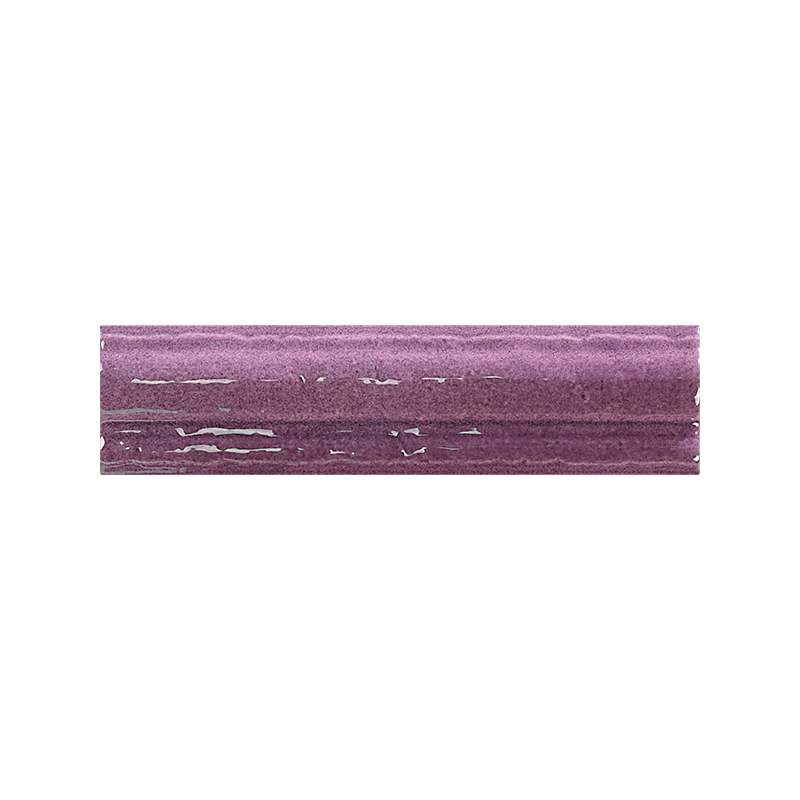 Moldura Vitta violet brillant 5X20 cm carrelage Effet Monocouleur