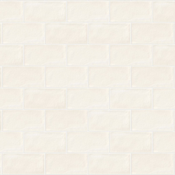 Bulevar blanc brillant 7,5X15 cm carrelage Effet Métro