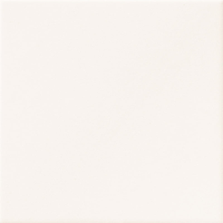 Bombato blanc mat 15X15 cm Effet Monocouleur