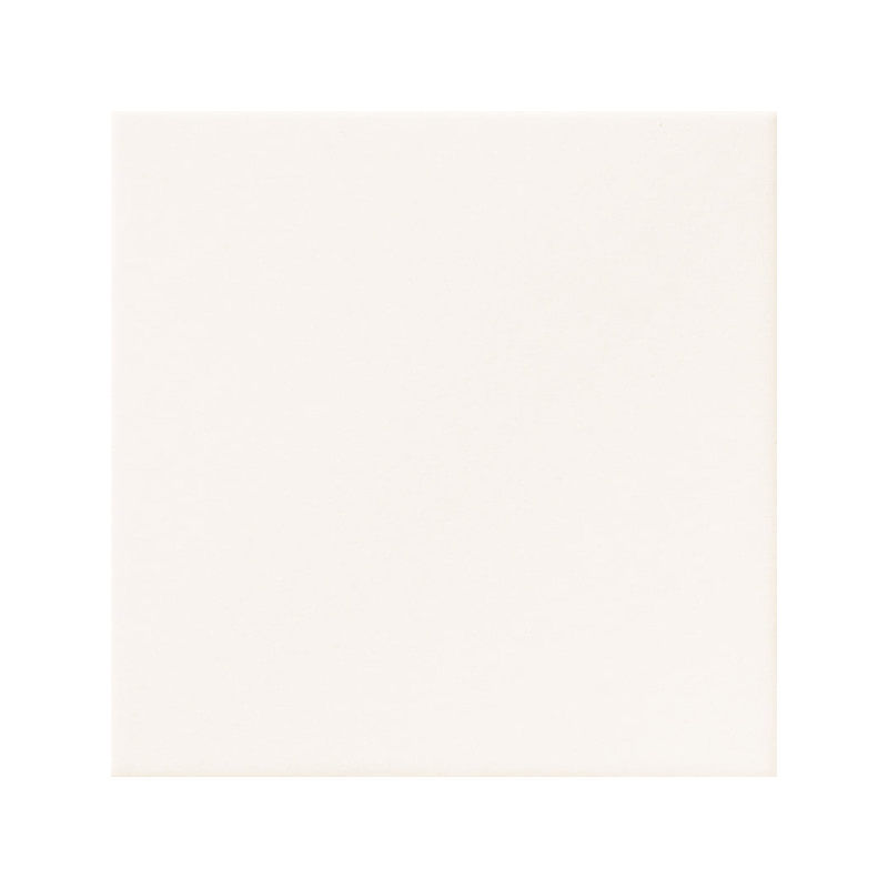 Bombato blanc mat 15X15 cm Effet Blanc & noir