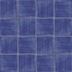 Antic bleu brillant 15X15 cm carrelage Effet Monocouleur