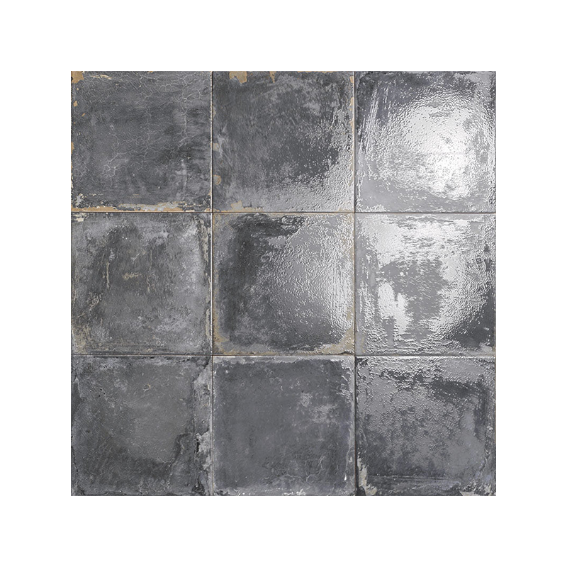 Venezzia bleu brillant 20X20 cm carrelage Effet Metal