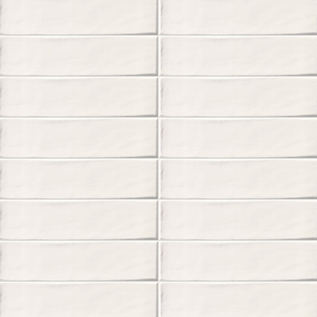 Settecento rustique blanc mat 7,5X30 cm carrelage Effet Métro