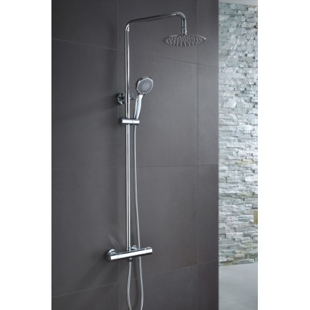 Imex thermostatische douche set London serie in chroom kleur