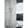 Imex thermostatische douche set Line serie in chroom kleur