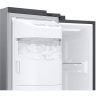 Samsung American style fridge 634L glossy silver