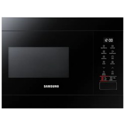 Zwarte lak magnetronoven met grill 38 cm