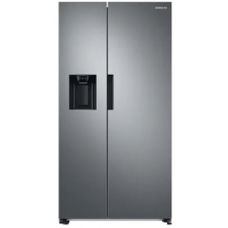 Samsung American style fridge 609L matte silver