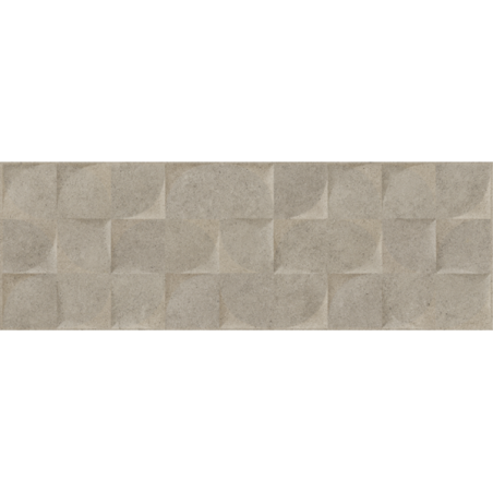 Rex Geo Taupe 30X90 cm carrelage Effet Ciment