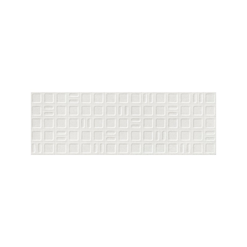 Gravel Square Blanc 40X120 cm carrelage Effet Ciment