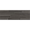 Rockaway Noir 17X52 cm carrelage effet Pierre