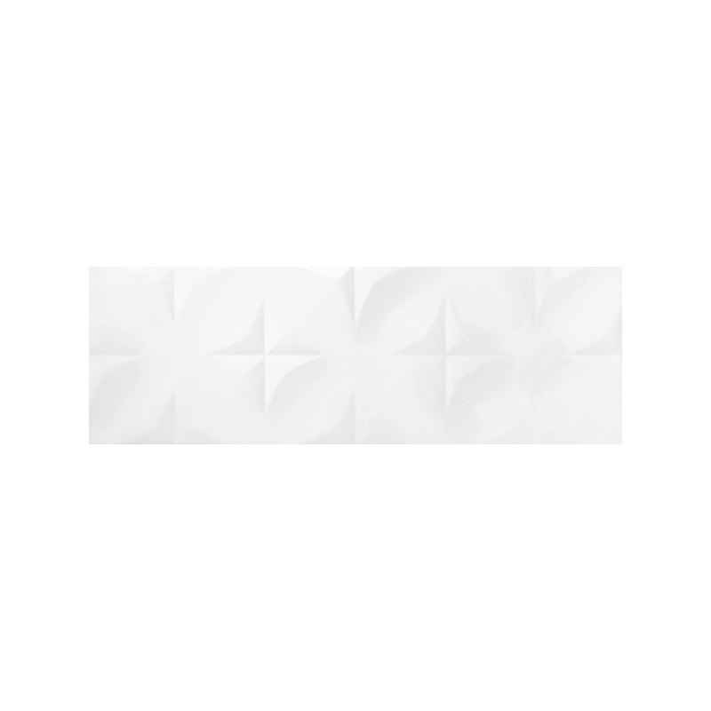 Montwit Fleur 90 Wit Glans 31,6X90 cm Tegels met wit effect