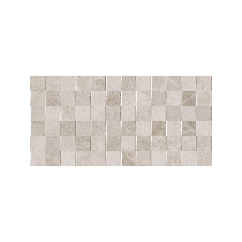 Arcadia Mosaic White 30X60 cm Steeneffect - Argenta