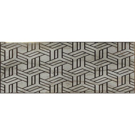 Essence Decoration Grafic NPLUS Gris Brillant 45X118 cm carrelage Effet Marbre