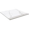 Pel-C.Romo Iceberg NPLUS Brilliant wit 37,5X75 cm Marmer effect tegels