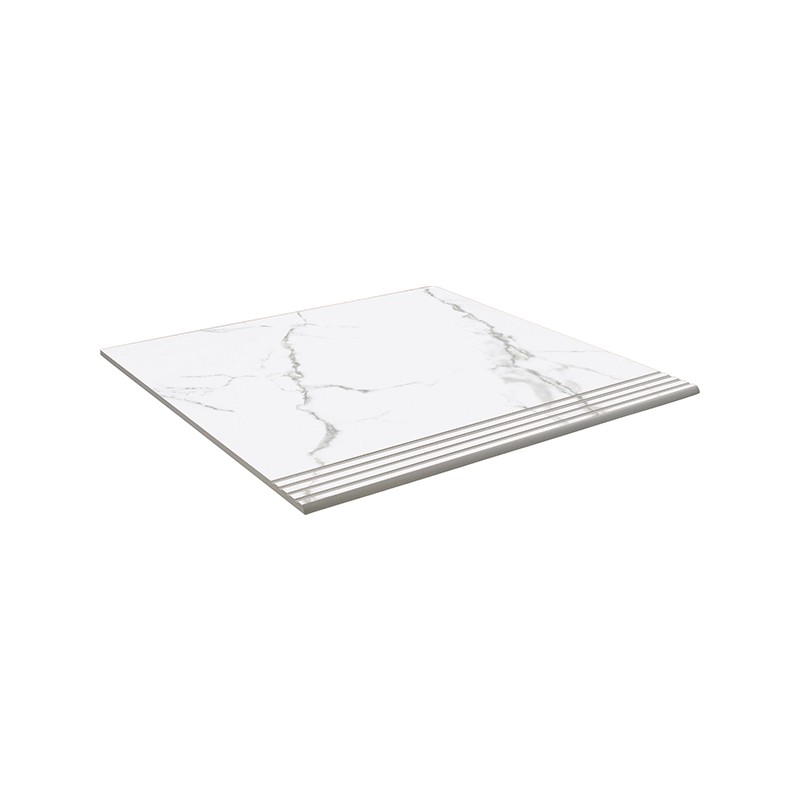 Pel-C.Romo Iceberg Blanc Mat 37.5X75 cm carrelage Effet Marbre