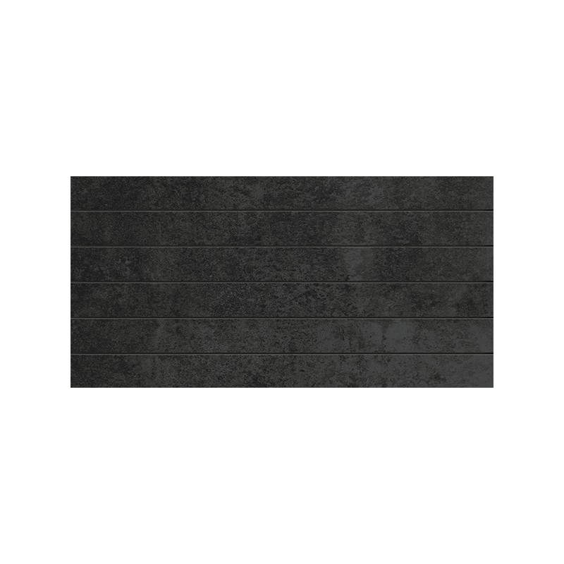 Lineal Stardust Lapado Noir Brillant 45X90 cm carrelage Effet Metal