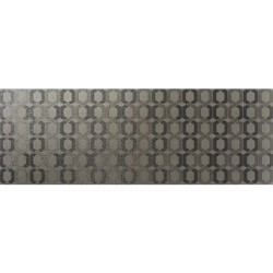 Pearl Chain grijs Matt 31,6X90 cm tegel Metal Effect