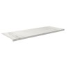 Peldaño Tecnico Velvet NPLUS Brilliant wit 37,5X75 cm tegels met steeneffect