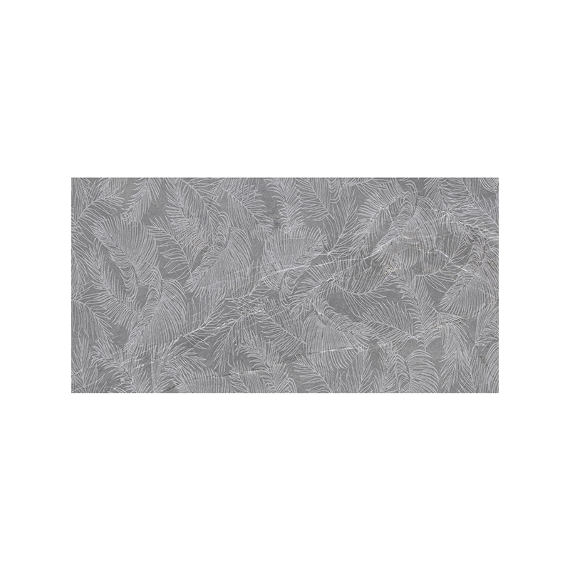 Décor Moon gris foncé brillant 60X120 cm lapado carrelage Effet Pierre