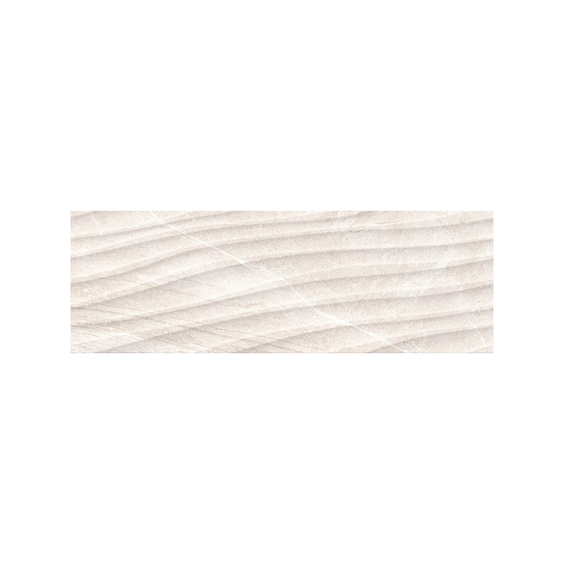 Tempo Curve cotton brillant 30X90 cm carrelage Effet Pierre