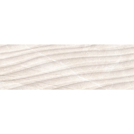 Tempo Curve cotton brillant 30X90 cm carrelage Effet Pierre