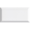 Metro tile blanc brillant 10X20 cm Effet Monocouleur