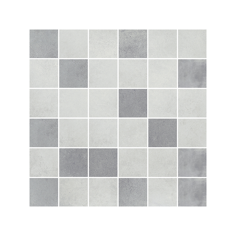 Mosaïque Malla Madox gris-anthracite mat 30X30 cm Effet Ciment