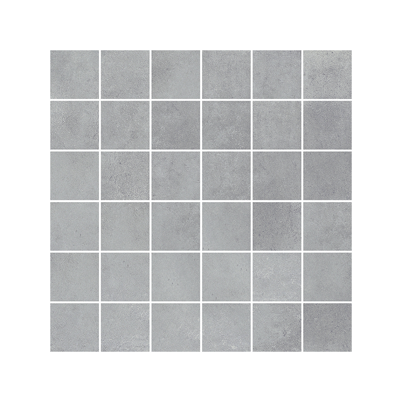 Mosaïque Malla Madox anthracite mat 30X30 cm Effet Ciment