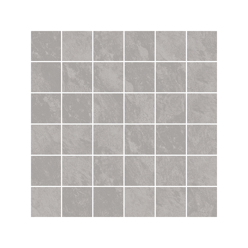 Mosaïque Malla Grand Canyon gris mat 30X30 cm carrelage Effet Pierre