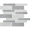 Mosaïque Mureto Madox gris-anthracite mat 28,5X37,4 cm Effet Ciment