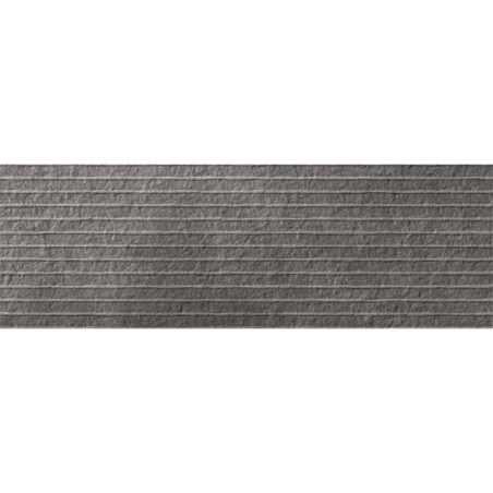 Caen Buron Anthracite 20X60 cm carrelage effet Pierre - Argenta