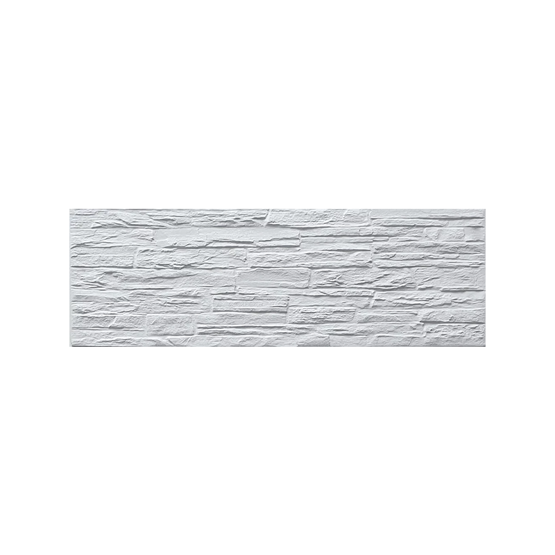 Safeer blanc mat 17X52 cm carrelage Effet Pierre