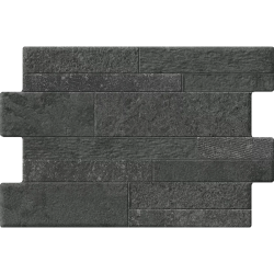 Bude graphite mat 34X50 cm carrelage Effet Pierre