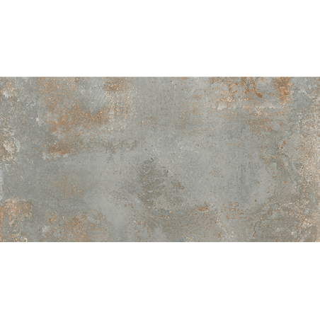 Oxyde gris mat 60X120 cm carrelage Effet Oxyde