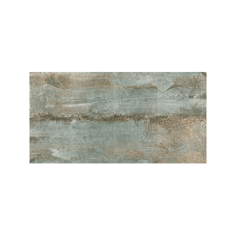 Oxyde turquoise mat 30X60 cm carrelage Effet Oxyde
