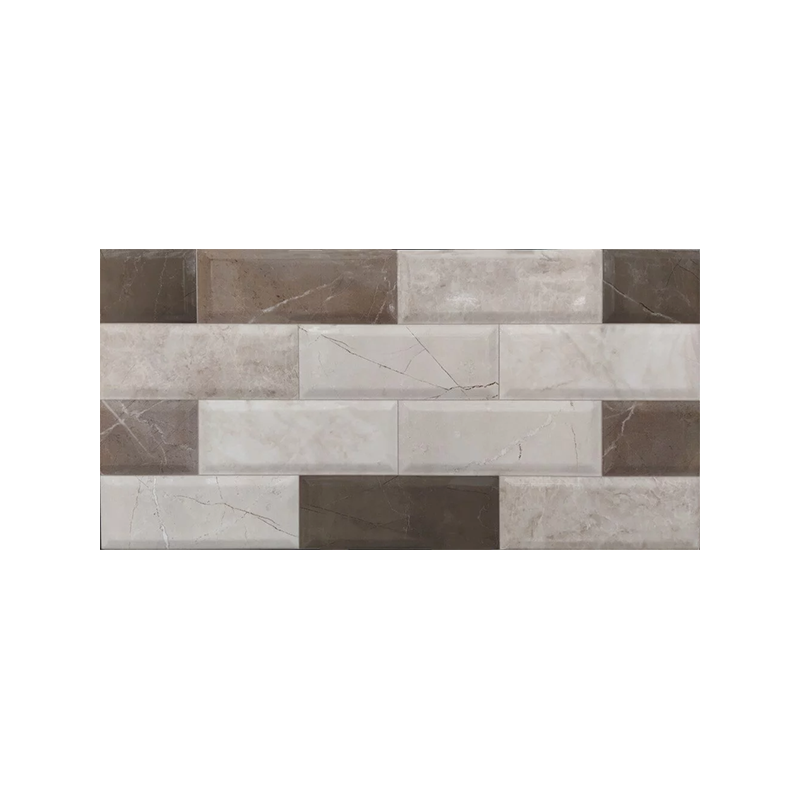 Marblebrick bronze mat 25X50 cm carrelage Effet Marbre