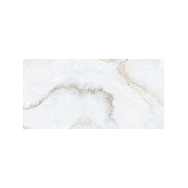 Basil blanc poli 60X120 cm carrelage Effet Marbre