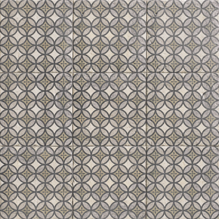 Devon multicouleur mat 20X20 cm carrelage Effet Ciment